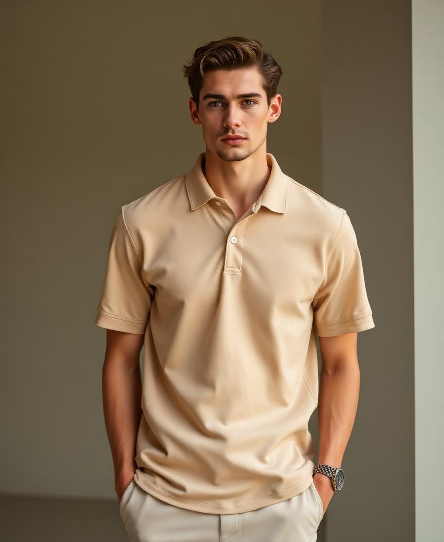 Sand Piqué Polo